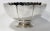 Vintage Early 20th Century Dublin design silver footed bowl. Features an elegant scalloped rim and round footed base....