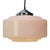 Vintage Art Deco White Opaline Glass Pendant Lamp from Philips For Sale - Image 3 of 9