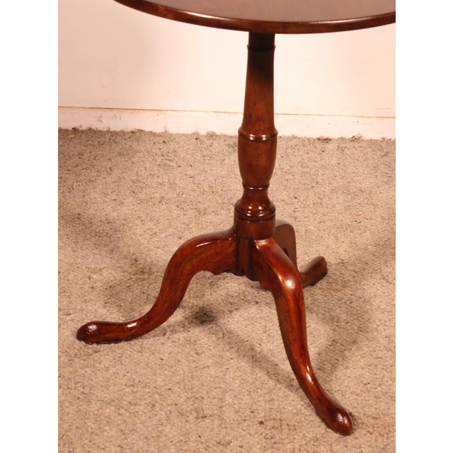 Small Early 19th Century Mahogany Tea Table For Sale - Image 3 of 10