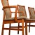 Here is a phenomenal set of dining chairs from Schou Andersen Mobelfabrik of Denmark. These chairs are 100% original, the...