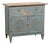 Early 19th Century Original Blue Painted Swedish Pine Sideboard For Sale