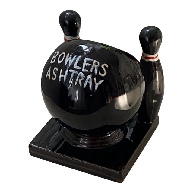 1950s Bowlers Ceramic Ashtray For Sale