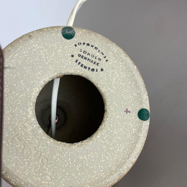 Ceramic Studio Pottery Table Light Base from Soholm Ceramic, Denmark, 1970s For Sale - Image 18 of 18