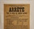Date: 1918 Size: 20.75 x 25.75 inches About the Poster: "Arrête - fixant le salaire des mobilisés agricoles " which...