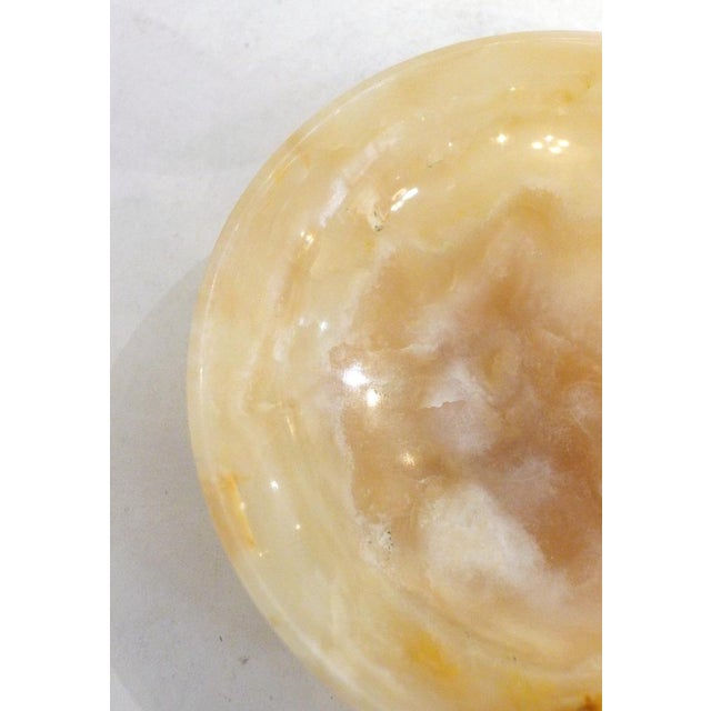 Gemstone Vintage Marbled Onyx Trinket Dish, 1960s For Sale - Image 7 of 8