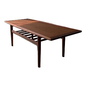 Teak Coffee Table by Grete Jalk for Glostrup Møbelfabrik, 1960s For Sale