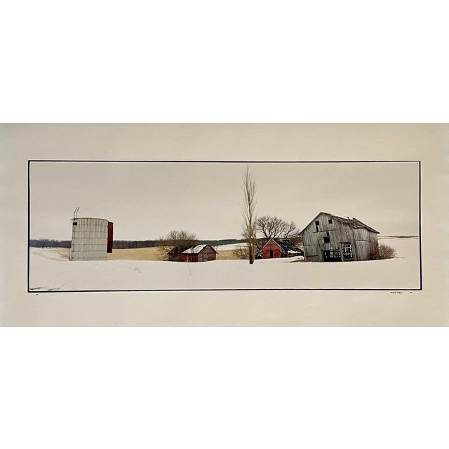 Maplewood Township Homestead, Winter, 1993 Fabulous American landscape photography of a rural landscape scene. from small...