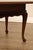 Ethan Allen Vintage Queen Anne Style Cherry Drop Leaf Side Table For Sale - Image 15 of 18