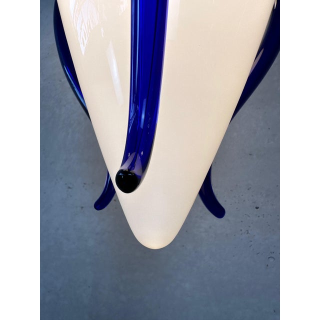 Vintage Venexiana Hanging Lamp from Barovier & Toso, Murano, Set of 2 For Sale - Image 6 of 11