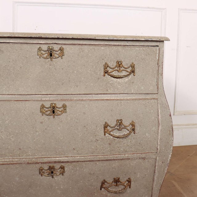 Dutch Bombe Commode, 1820 For Sale - Image 4 of 11