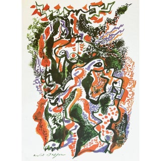 1970 Andre Masson Print Aurelia 10 For Sale
