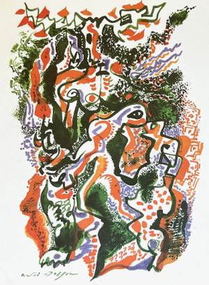 1970 Andre Masson Print Aurelia 10