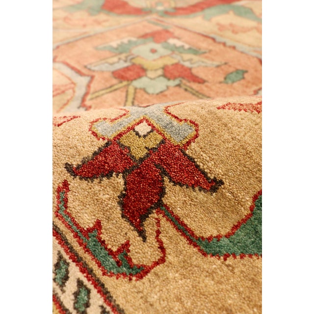 Pasargad Home Serapi Rust Wool Area Rug- 5' 1'' X 6'11'' For Sale In New York - Image 6 of 6