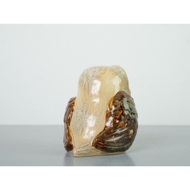 Mid-Century Sculpture Owl by Joseph Simon for Søholm, 1970s For Sale - Image 9 of 16