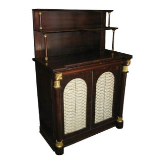 19th century George IV Rosewood Chiffonier For Sale