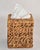 Vintage Natural Fiber Handwoven Seagrass Tissue Box Cover Bohemian For Sale In Miami - Image 6 of 13