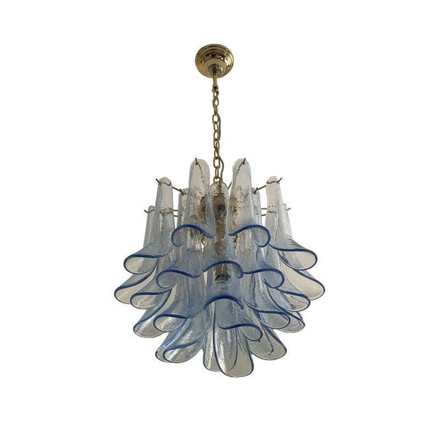Blue Selle Murano Glass Chandelier from Simoeng For Sale - Image 14 of 14