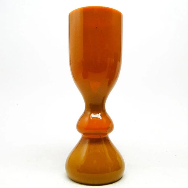 Postmodern Vase from Sudety Glassworks, Poland, 1970s For Sale - Image 9 of 9