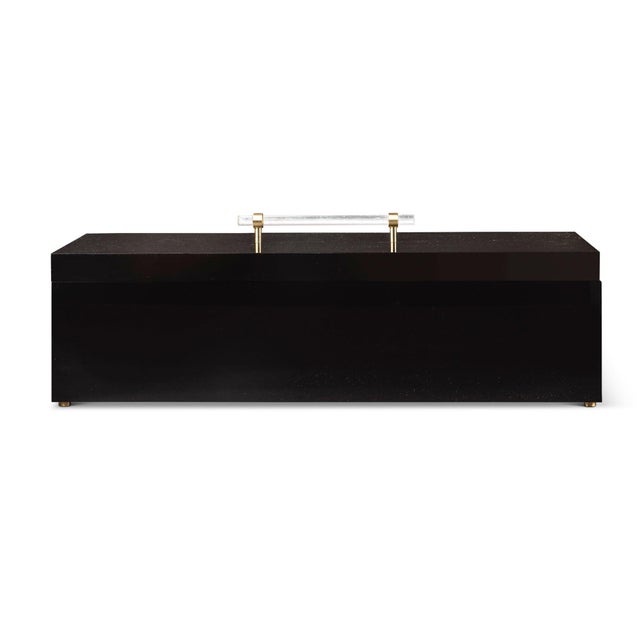 2020s Soho Oynx Lucite Box For Sale - Image 5 of 5