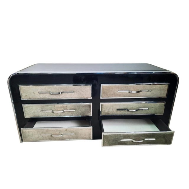 Romeo Rega Chest of Drawers in the style of Romeo Rega, Italy, 1970s For Sale - Image 4 of 15