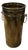 1970s Tall MCM Brass Umbrella Stand For Sale