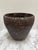 1990s Large Woven Wicker Earthy Rustic Plant Vessel For Sale - Image 5 of 6