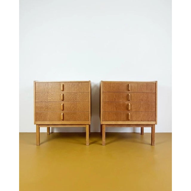 Vintage Swedish Chests of Drawers by Bertil Fridhagen for Bodafors, 1960s, Set of 2 For Sale - Image 9 of 9