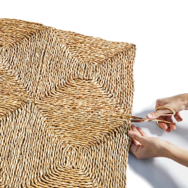 2020s Rush House for Chairish Original Seagrass Rug, 8' x 10' For Sale - Image 5 of 7