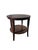Vintage Ethan Allen Horizons Collections Lamp Side End Table Pedestal Shelf Stand For Sale - Image 12 of 16