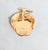 Vintage Signed Napier Goldtone Yellow Peach Brooch For Sale In Philadelphia - Image 6 of 9