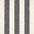 Sample - Schumacher Blumont Stripe Indoor/Outdoor Fabric in Charcoal For Sale