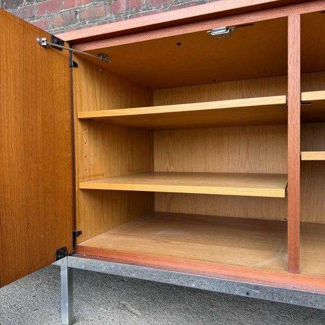 Knoll International Teak Credenza by Florence Knoll For Sale In Cleveland - Image 6 of 12