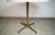 Mid-Century Modern Style Custom Faux Marble Dining Table For Sale - Image 9 of 12