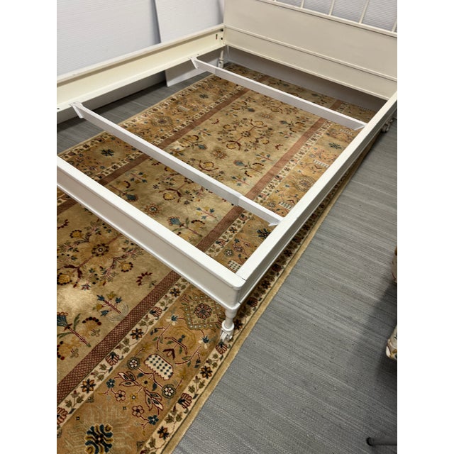 Queen Size Restoration Hardware Dutch Industrial Bed Frame For Sale - Image 12 of 12