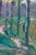 Forest Landscape Oil Painting, Ukrainian Art, 1960s For Sale - Image 6 of 6