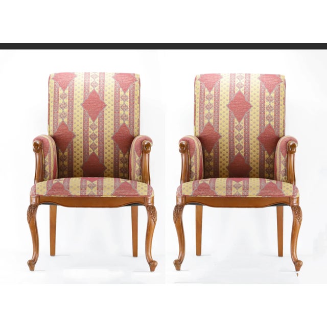 A Pair Vintage Extremely Elegant French Armchair For Sale - Image 13 of 13