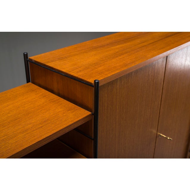Vintage Teak Modular Wall Unit from WHB, Germany, 1960s For Sale - Image 15 of 18