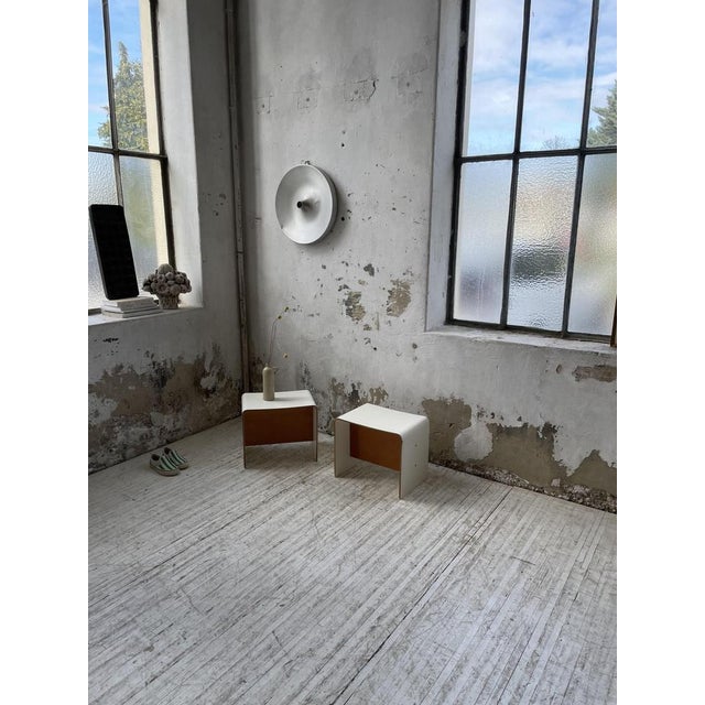 Pierre Guariche Negroni Nightstands by Pierre Guariche for for La Plagne, 1960s, Set of 2 For Sale - Image 4 of 18