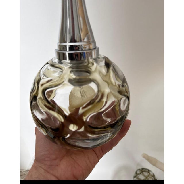 1960s Murano Glass Pendant Lamp from Doria Leuchten, Germany, 1960s For Sale - Image 5 of 18