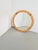 Scandinavian Round Pine Mirror, 1970s For Sale - Image 3 of 7