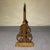 1990s Wood Carved Table Screen / Scholar's Stand With Pavilion Landscape Motif For Sale - Image 4 of 10