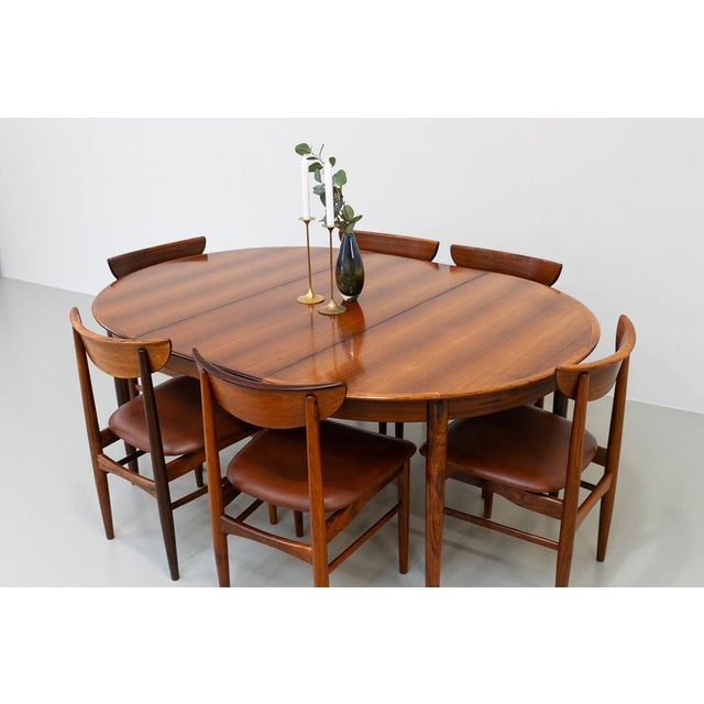 Danish Extendable Rosewood Dining Table from Skovby, 1960s For Sale - Image 18 of 18
