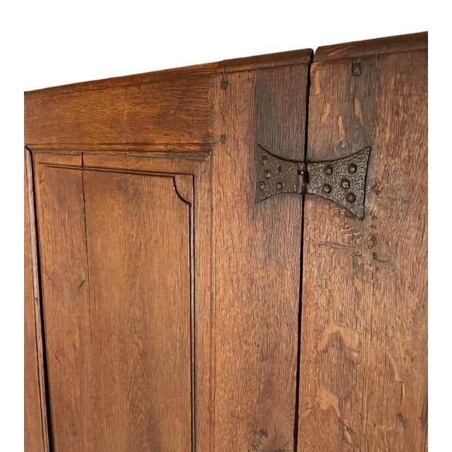 Late 18th Century Late 18th Century Georgian Wall-Hanging Cabinet For Sale - Image 5 of 7