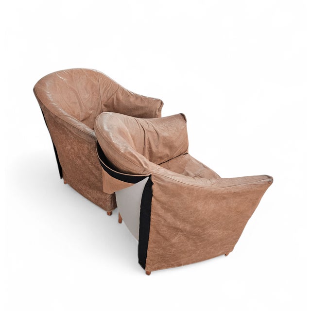 Doralice Lounge Chairs by Antonio Citterio, 1980s, Set of 2 For Sale - Image 12 of 16