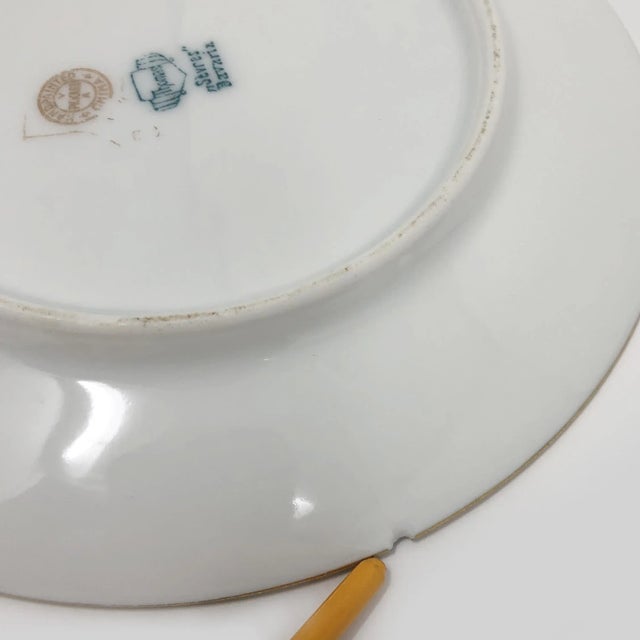 Ceramic Early 20th Century Thomas Sevres Bavaria Porcelain Plates Hand Painted by Pickard - Set of 5 For Sale - Image 7 of 8