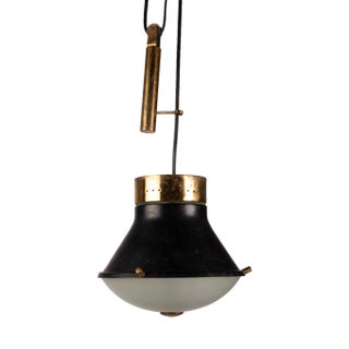 Counterweight Lamp by Oscar Torlasco for Lumi, Italy, 1950s For Sale