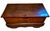 Brown Antique Storage Chest With Wheels For Sale - Image 8 of 9