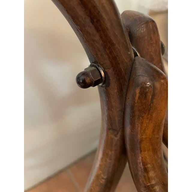 Bentwood Childrens Highchair with Embossed Felix the Cat Motif, 1920s For Sale - Image 4 of 9