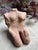 Primitive Pre Colombian Hand-Sculpted Terracotta Torso – Seated Female Figure, Earth Goddess Form For Sale - Image 4 of 4