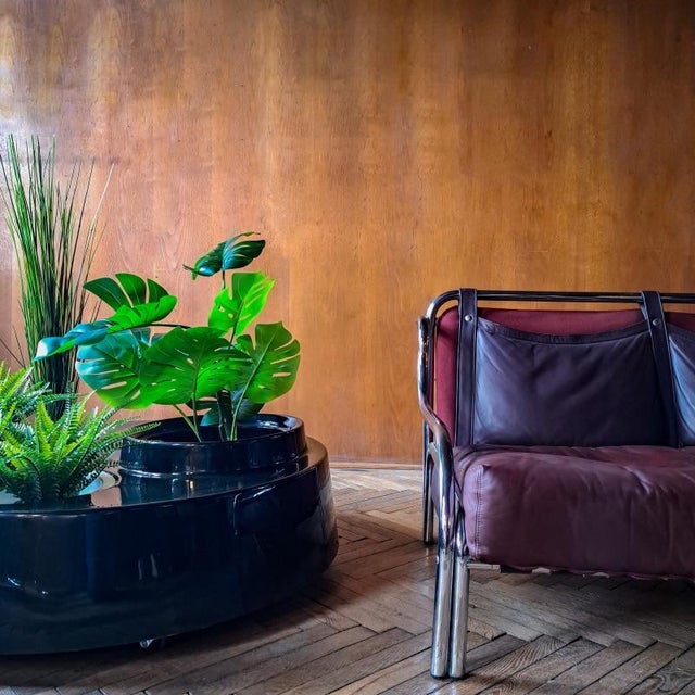 Black Fiberglass Fioriera Side Table from B&b Italia / C&b Italia, 1966 For Sale - Image 17 of 18